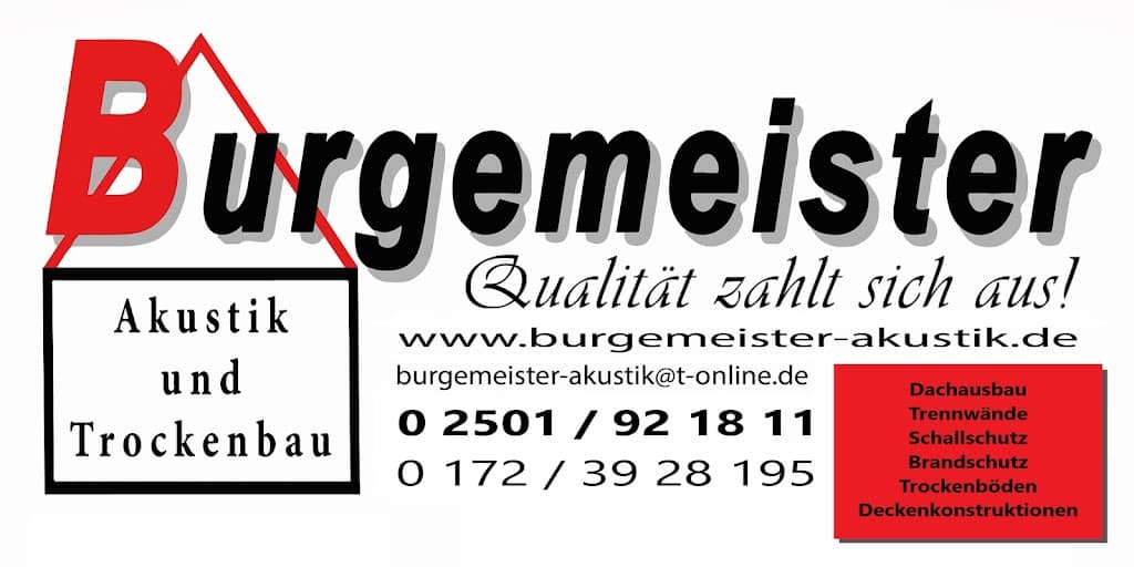 Burgemeister Akustik- & Trockenbau